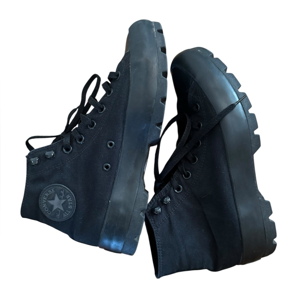 Converse All Star Lugged Black Chunky Sole High-Tops